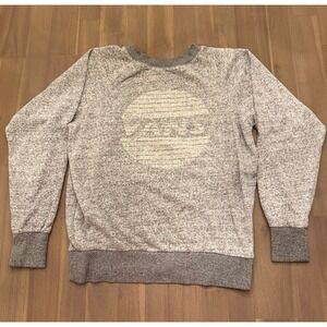 Vans Off The Wall Mens Gray Heathered Crewneck Sweatshirt‎ Pullover M